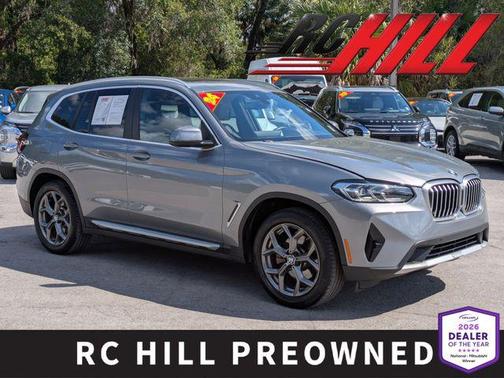 Skyscraper Grey Metallic 2024 BMW X3 xDrive30i