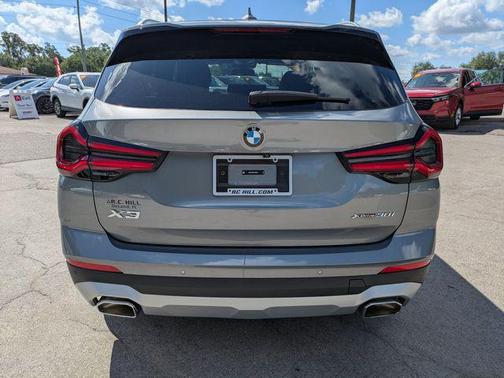 Skyscraper Grey Metallic 2024 BMW X3 xDrive30i
