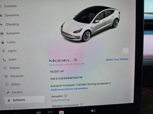 Pearl White Multi-Coat 2021 Tesla Model 3 Standard Range Plus