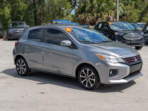 Mercury Gray Metallic 2023 Mitsubishi Mirage SE
