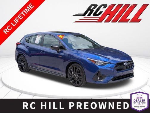 Sapphire Blue Pearl 2024 Subaru Impreza RS