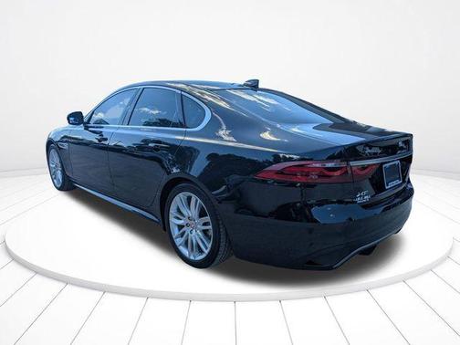 Santorini Black Metallic 2022 Jaguar XF R-Dynamic SE P300 AWD Automatic
