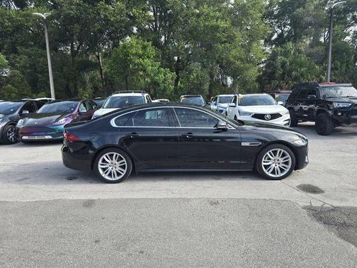 Santorini Black Metallic 2022 Jaguar XF R-Dynamic SE P300 AWD Automatic