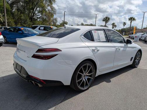 Alta White 2023 Genesis G70 2.0T AWD