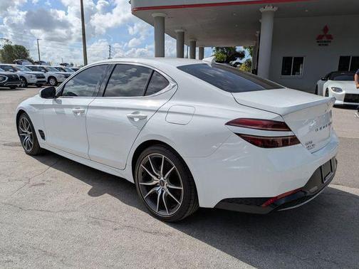 Alta White 2023 Genesis G70 2.0T AWD