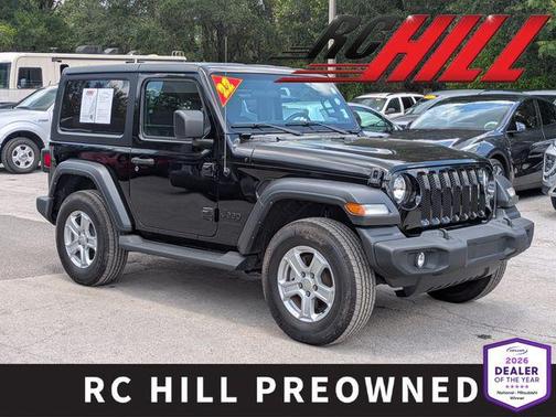 Black Clearcoat 2022 Jeep Wrangler Sport S