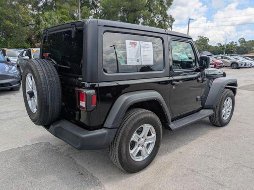 Black Clearcoat 2022 Jeep Wrangler Sport S