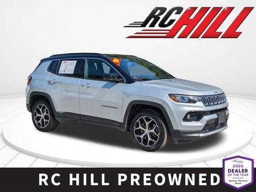 Silver Zynith Metallic Clearcoat 2024 Jeep Compass Limited