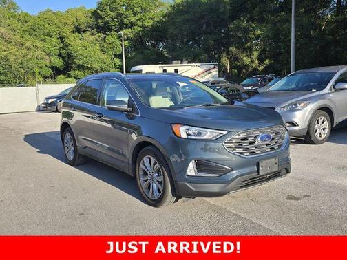 Sea Green 2019 Ford Edge Titanium