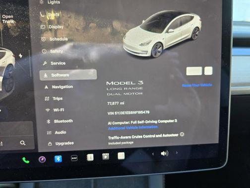 Pearl White Multi-Coat 2022 Tesla Model 3 Long Range