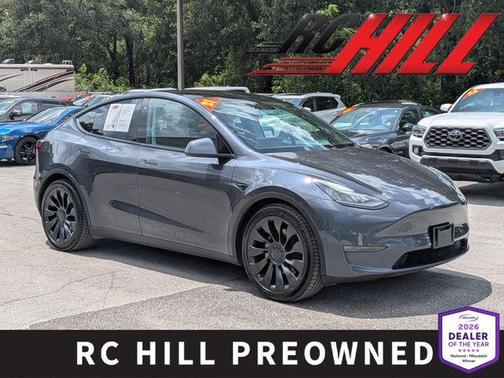 Gray 2021 Tesla Model Y Long Range Dual Motor All-Wheel Drive