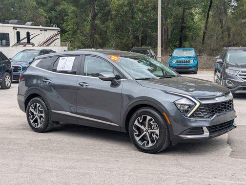 Gravity Gray 2023 Kia Sportage EX