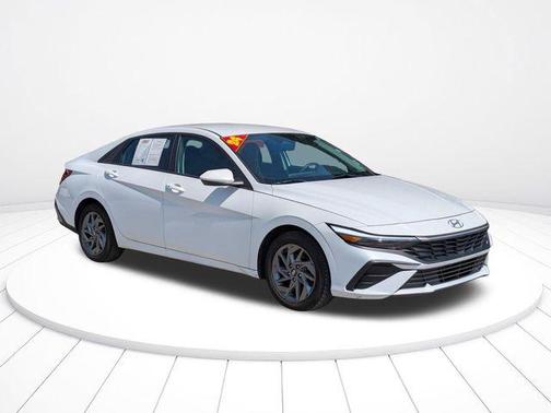 Serenity White 2024 Hyundai ELANTRA SEL