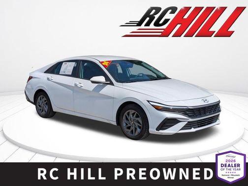 Serenity White 2024 Hyundai ELANTRA SEL