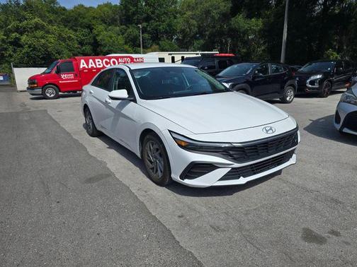 Serenity White 2024 Hyundai ELANTRA SEL