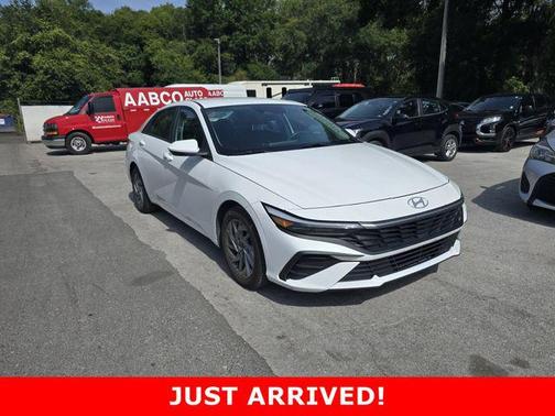 Serenity White 2024 Hyundai ELANTRA SEL