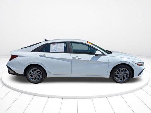 Serenity White 2024 Hyundai ELANTRA SEL