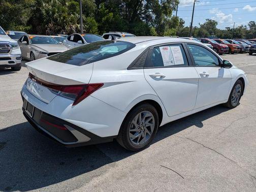 Serenity White 2024 Hyundai ELANTRA SEL