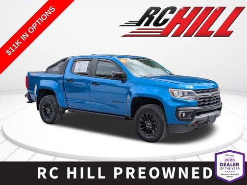 Bright Blue Metallic 2022 Chevrolet Colorado Z71