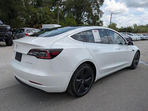 Pearl White Multi-Coat 2020 Tesla Model 3 Long Range
