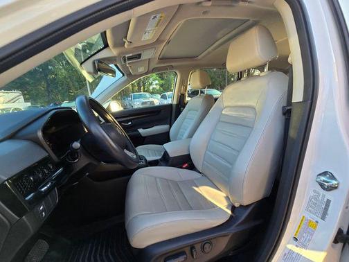 Platinum White Pearl 2025 Honda CR-V EX-L 2WD