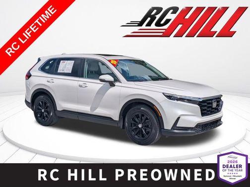 Platinum White Pearl 2025 Honda CR-V EX-L 2WD