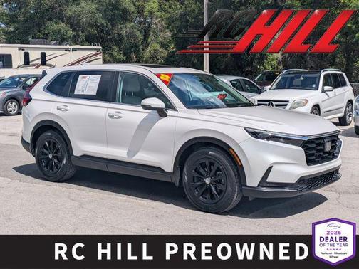Platinum White Pearl 2025 Honda CR-V EX-L 2WD
