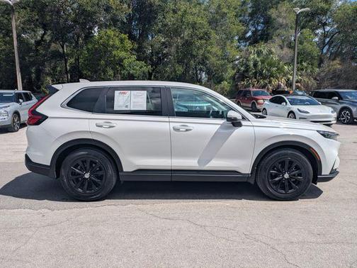 Platinum White Pearl 2025 Honda CR-V EX-L 2WD