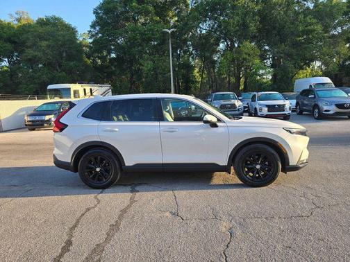 Platinum White Pearl 2025 Honda CR-V EX-L 2WD