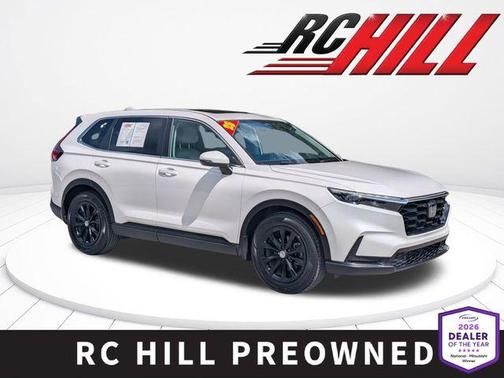 Platinum White Pearl 2025 Honda CR-V EX-L 2WD
