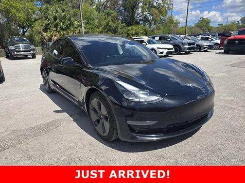 Solid Black 2021 Tesla Model 3 Long Range