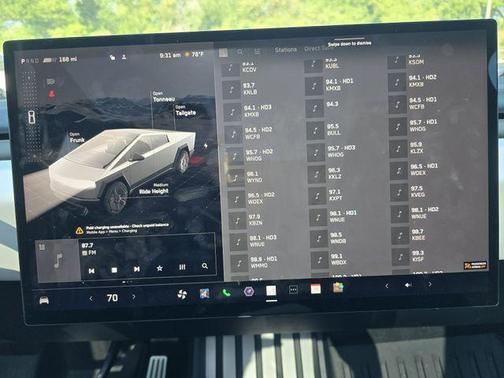 Silver 2024 Tesla Cybertruck Cyberbeast