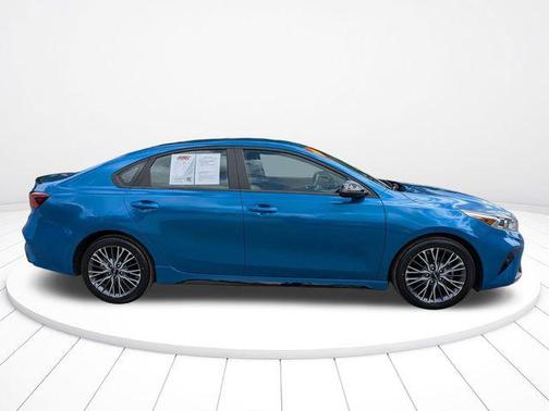 Sporty Blue 2023 Kia Forte GT-Line