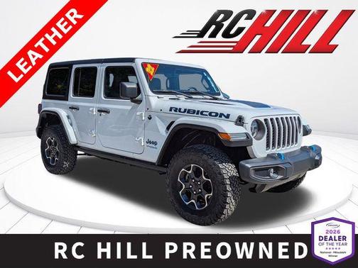 Bright White Clearcoat 2022 Jeep Wrangler Unlimited 4xe Rubicon