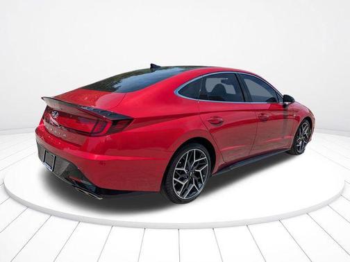 Calypso Red 2022 Hyundai SONATA N Line