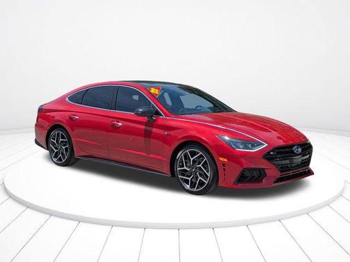 Calypso Red 2022 Hyundai SONATA N Line
