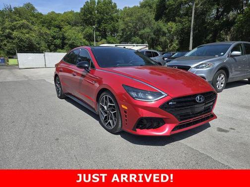 Calypso Red 2022 Hyundai SONATA N Line