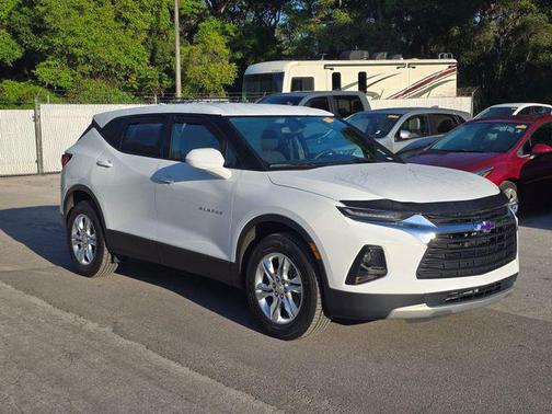 Summit White 2021 Chevrolet Blazer 1LT
