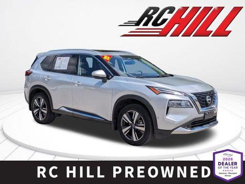 Brilliant Silver Metallic 2022 Nissan Rogue Platinum