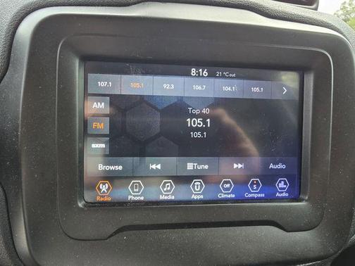 Jetset Blue Clearcoat 2019 Jeep Renegade Latitude