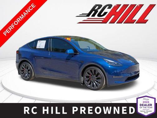 Deep Blue Metallic 2023 Tesla Model Y Performance Dual Motor All-Wheel Drive