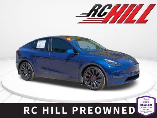 Deep Blue Metallic 2023 Tesla Model Y Performance Dual Motor All-Wheel Drive