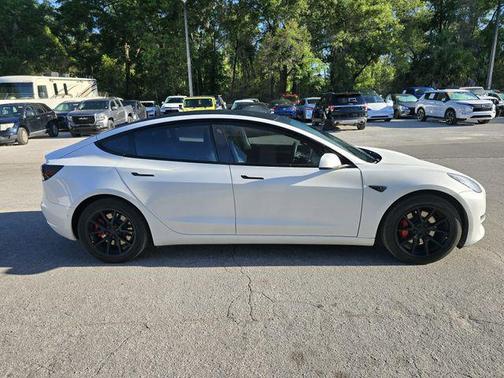 Pearl White Multi-Coat 2021 Tesla Model 3 Standard Range Plus
