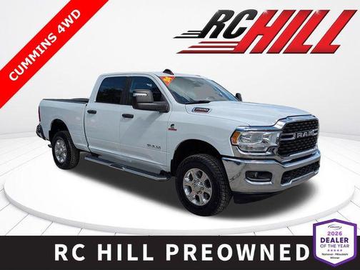 Bright White Clearcoat 2024 RAM 2500 Big Horn Crew Cab 4x4 6'4' Box