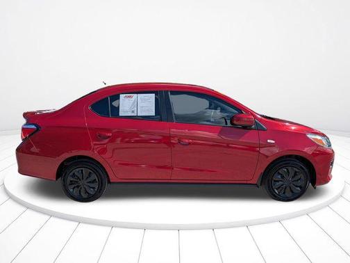 Infrared Metallic 2024 Mitsubishi Mirage G4 ES