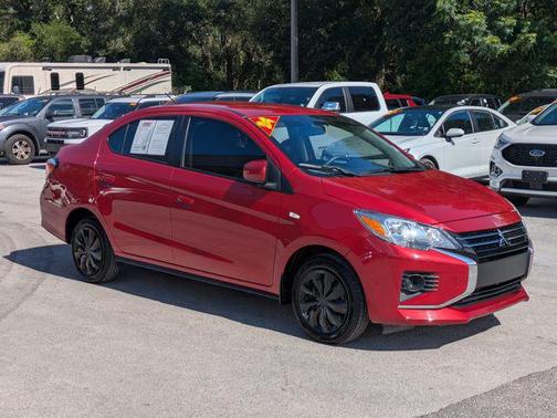 Infrared Metallic 2024 Mitsubishi Mirage G4 ES