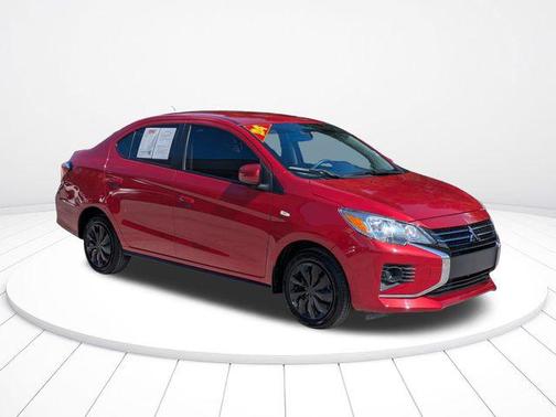 Infrared Metallic 2024 Mitsubishi Mirage G4 ES
