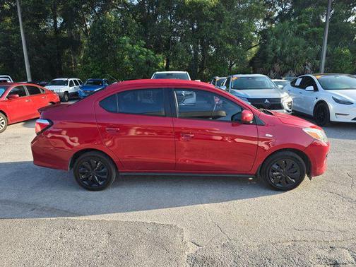 Infrared Metallic 2024 Mitsubishi Mirage G4 ES