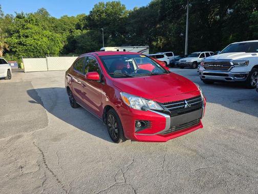 Infrared Metallic 2024 Mitsubishi Mirage G4 ES