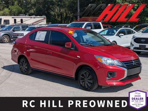 Infrared Metallic 2024 Mitsubishi Mirage G4 ES